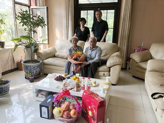 我院领导慰问徐大华同志